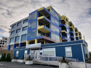 365 Ocean - East and North sides taking shape